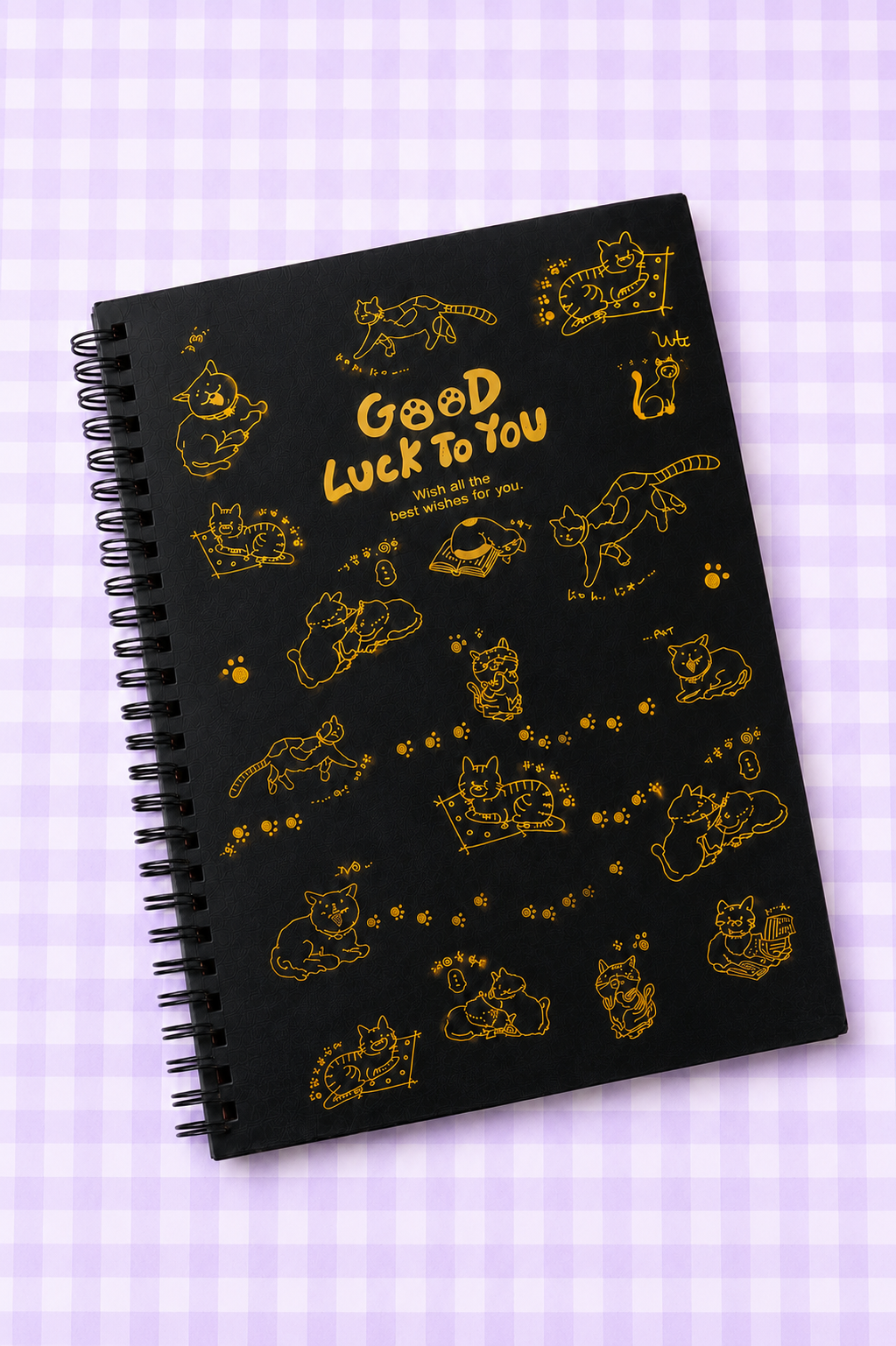 Libreta hoja negra 🖤