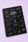 Libreta hoja negra 🖤