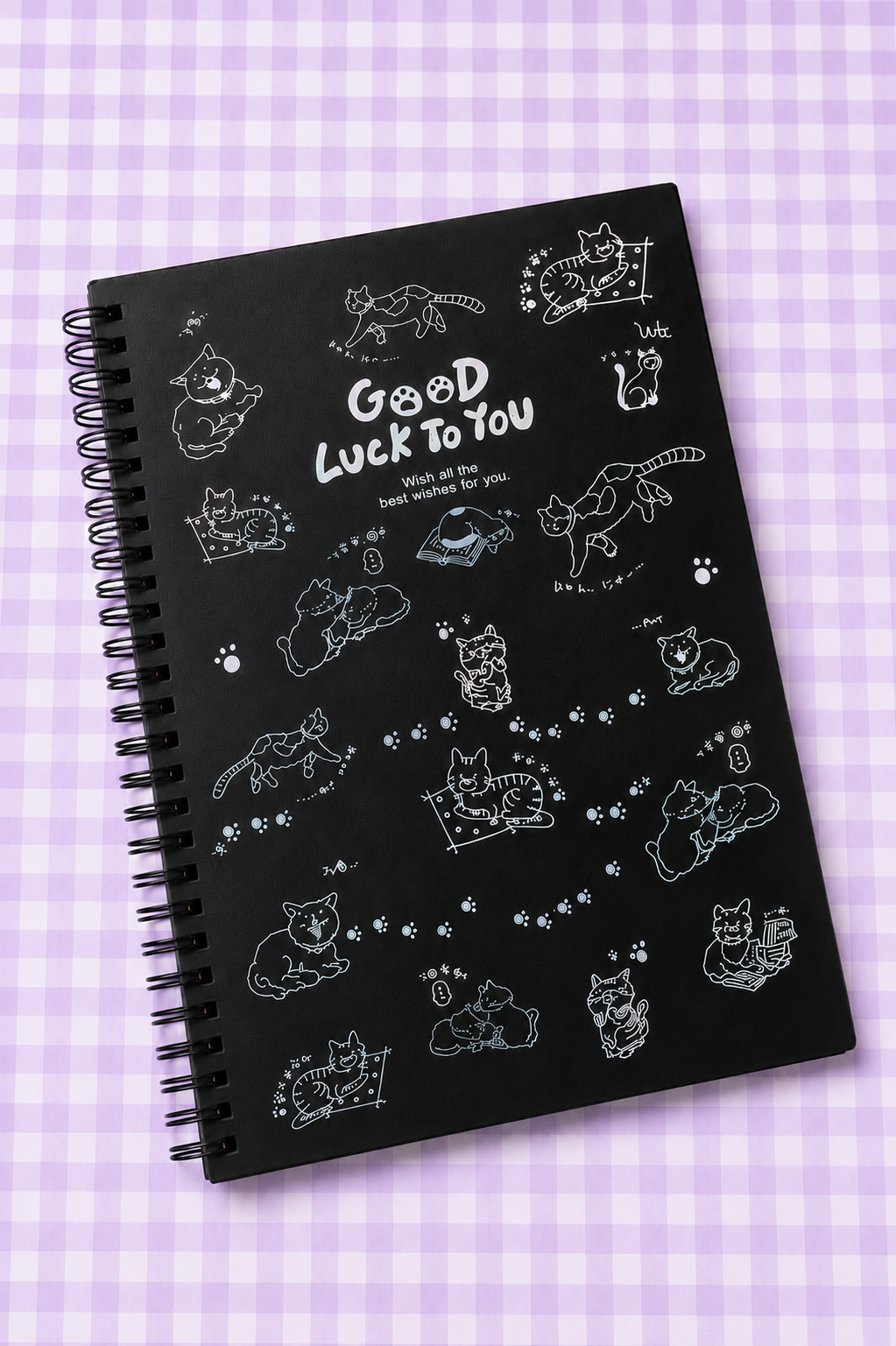 Libreta hoja negra 🖤