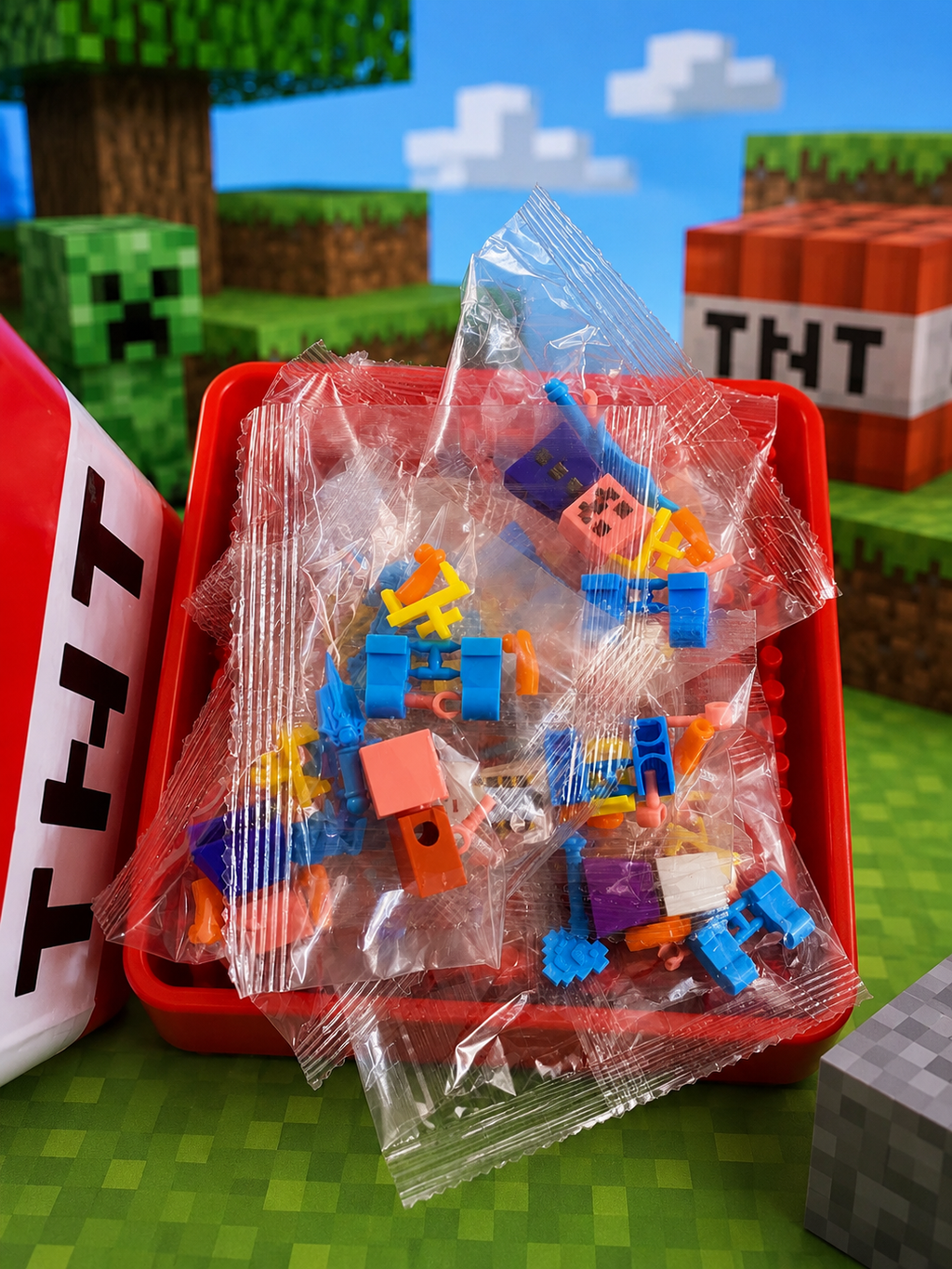 CUBOS Minecraft 100 pcs
